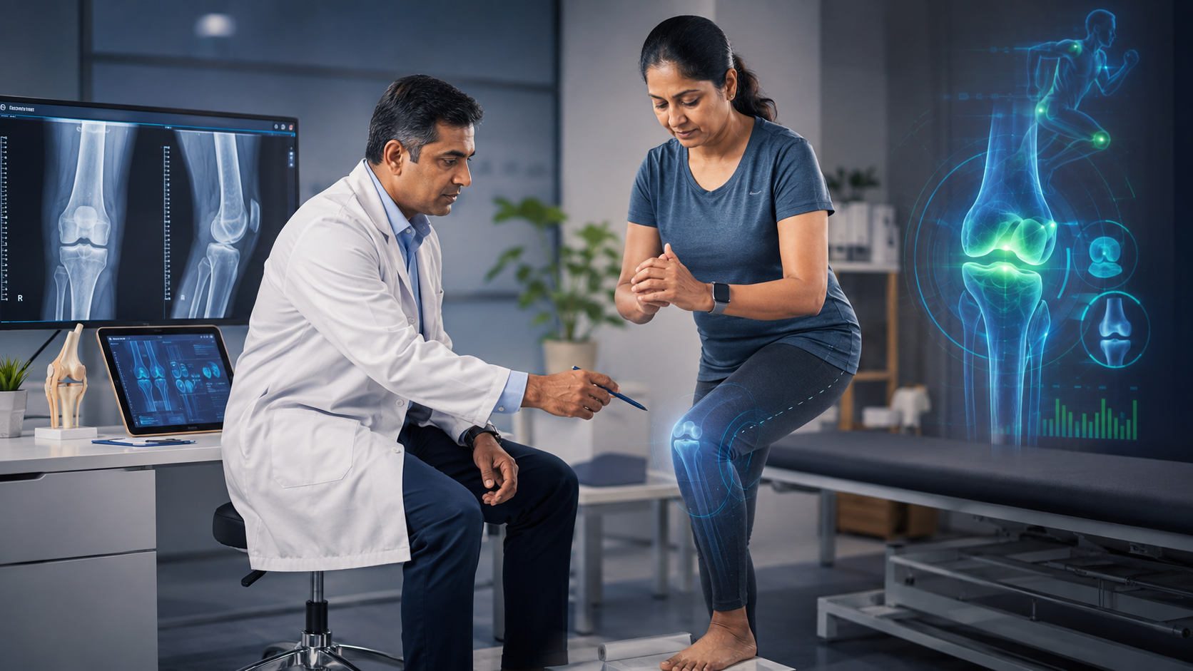 Orthopedic consultation visual