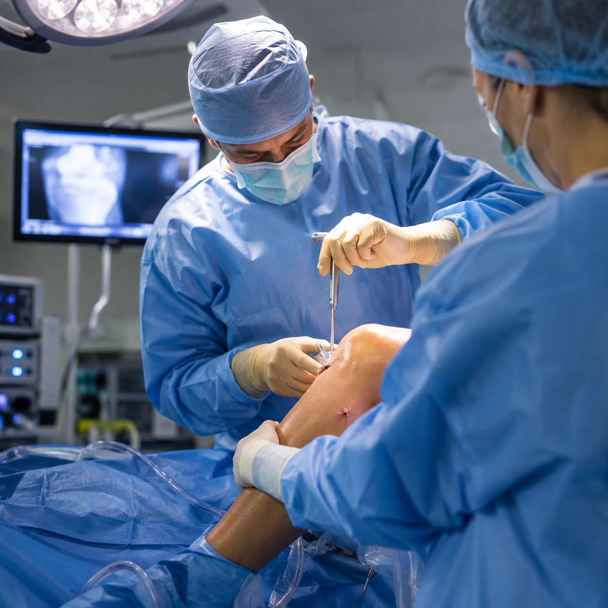 Minimally invasive knee surgery